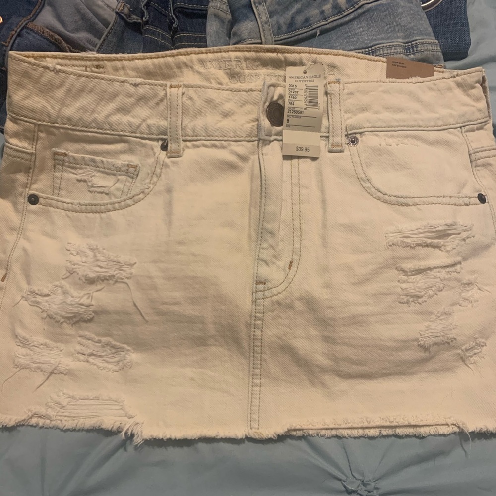 AE Jean skirt